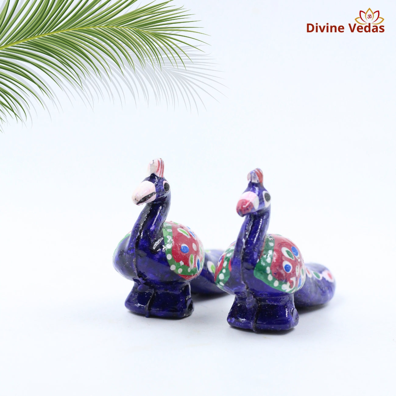 Colorful Peacock Set for Wedding Home Accent – Premium Decorative Showpiece
