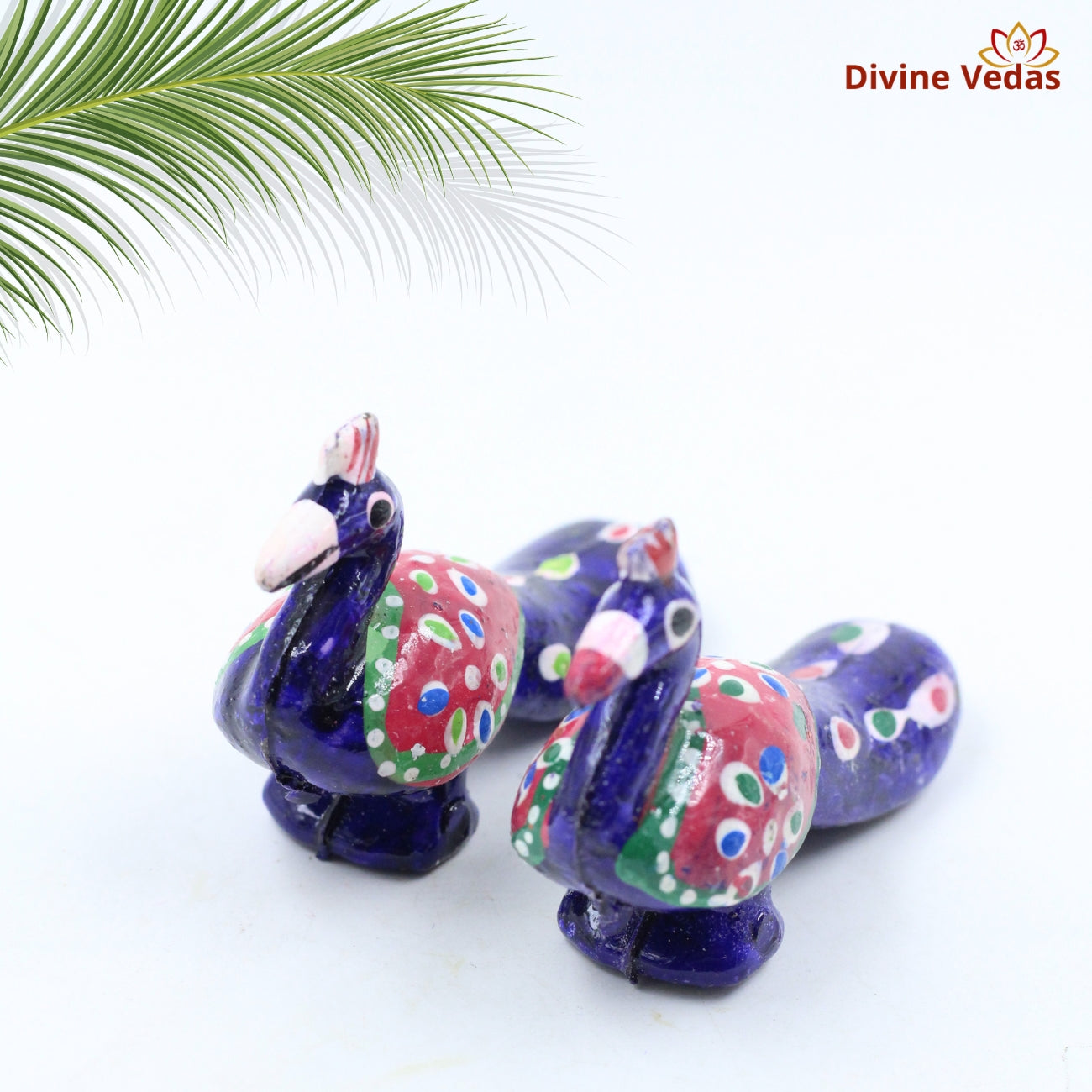 Colorful Peacock Set for Wedding Home Accent – Premium Decorative Showpiece