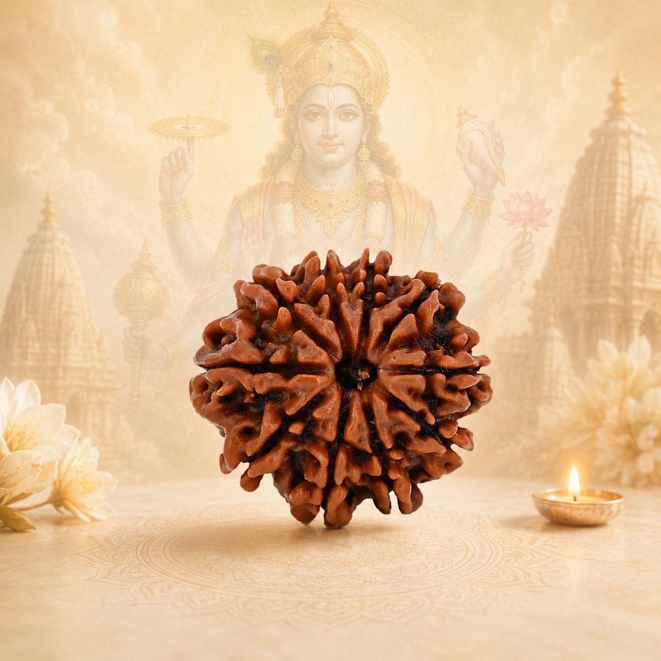 10 Mukhi Rudraksha from Nepal Loose Bead | Original Ten Mukhi Rudraksha