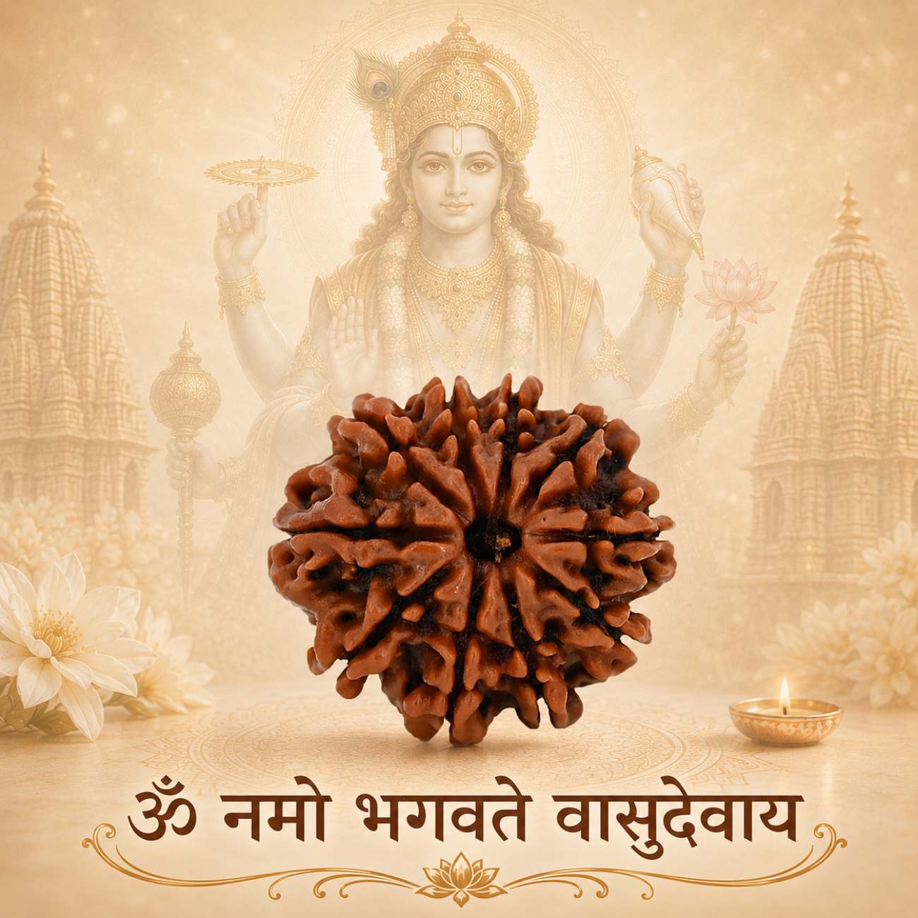 10 Mukhi Rudraksha from Nepal Loose Bead | Original Ten Mukhi Rudraksha