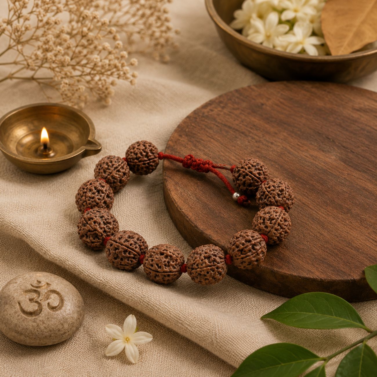 4 Mukhi Rudraksha Bracelet | Original Four Mukhi Rudraksha Bracelet