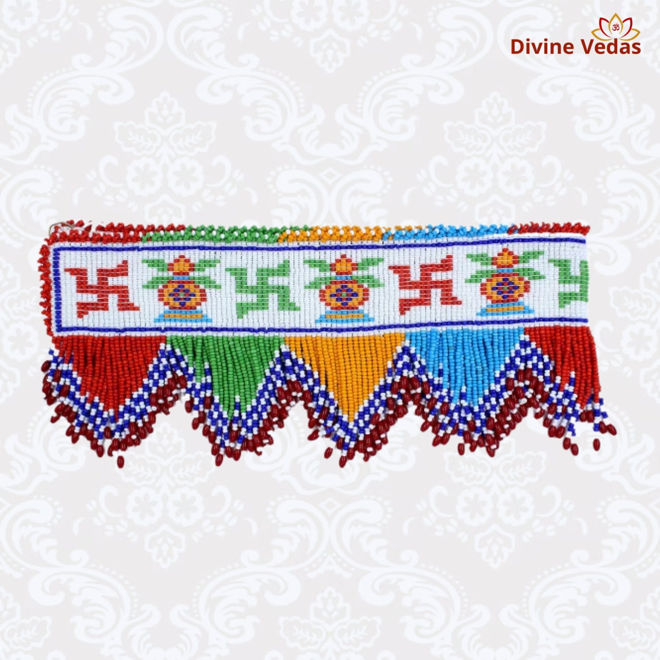 Moti Toran Door Hanging – Beaded Traditional Entrance Decor