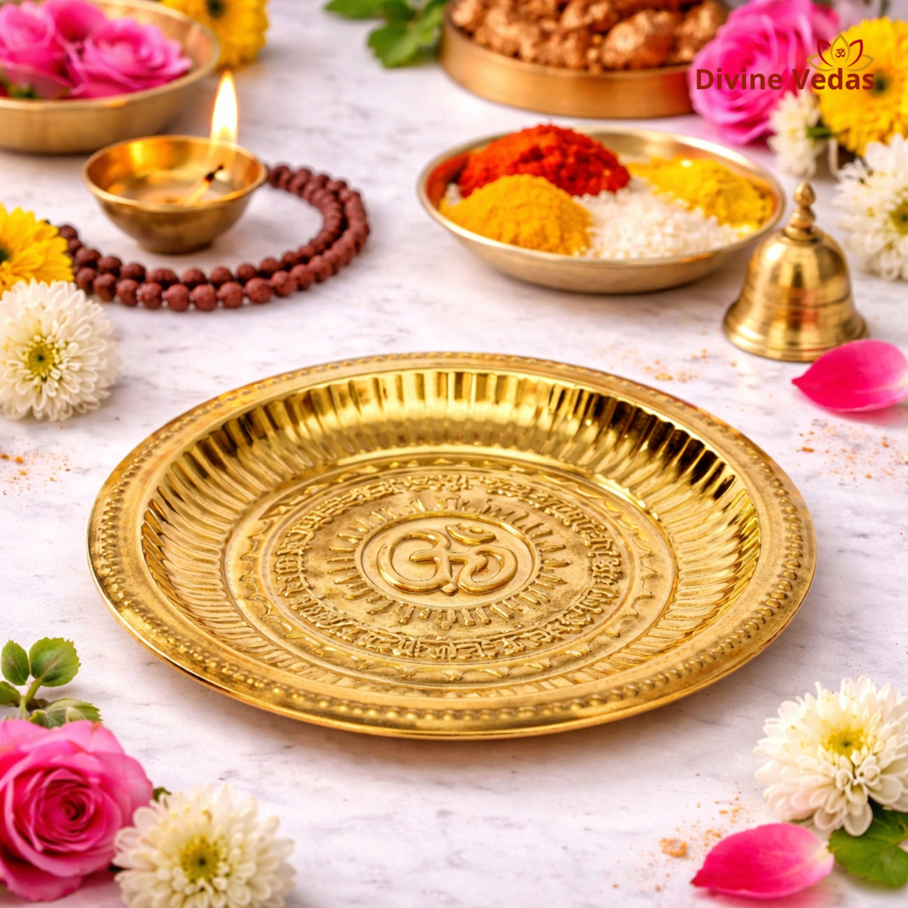 Brass Thali