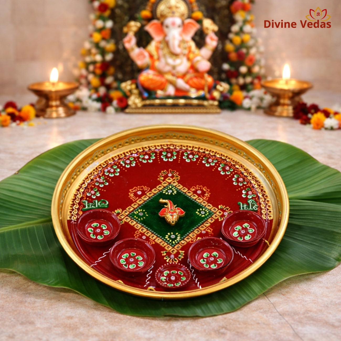Ganesh Aarti Thali