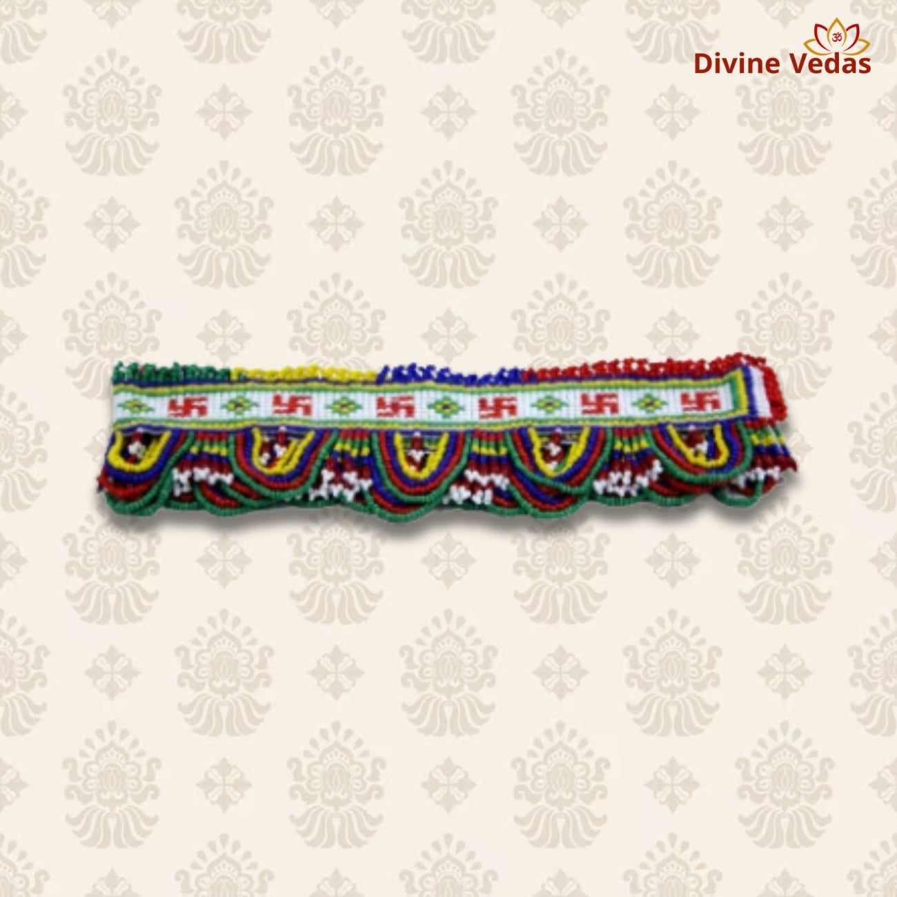 Handcrafted Moti Toran Door Hanging – Premium Pearl Bandarwal for Entrance Decor