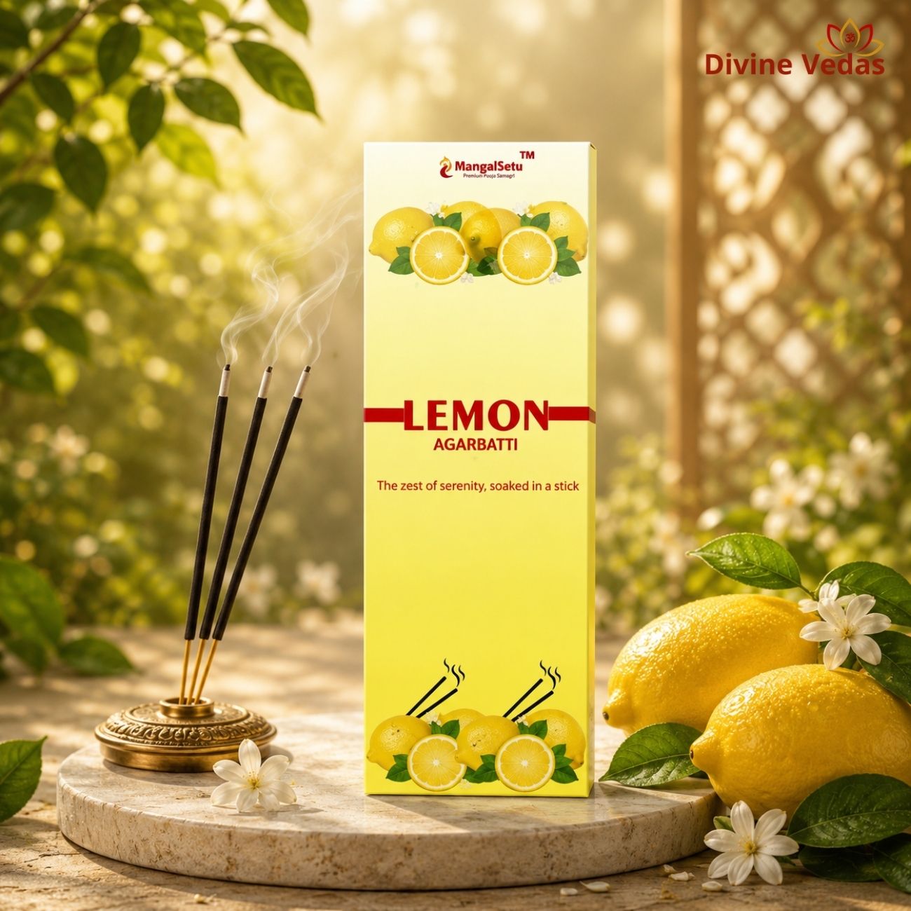 Lemon Incense Sticks Agarbatti