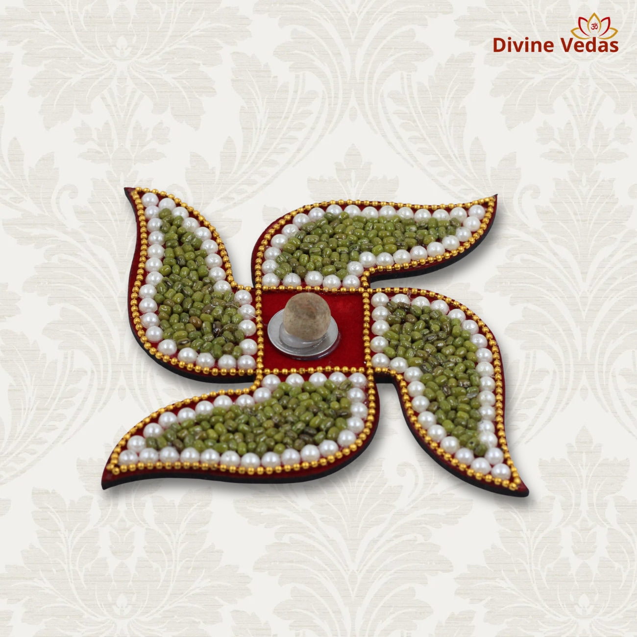 Moong Beaded Mag Sathiyo (Swastik)