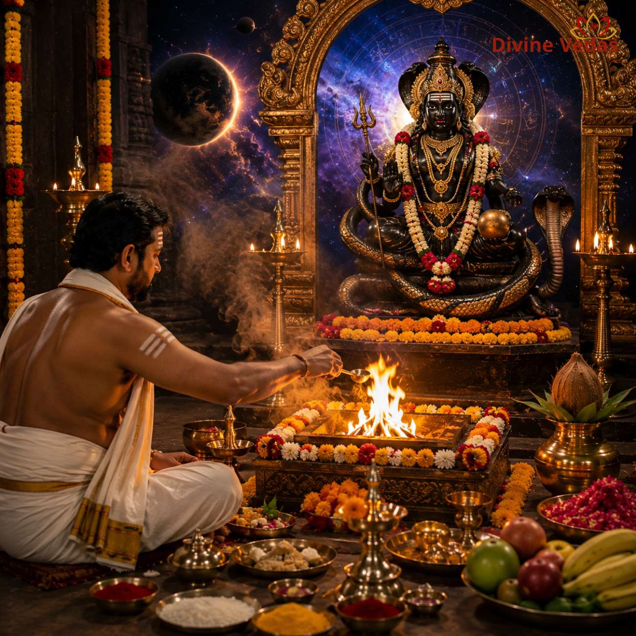 Rahu Graha Dosh Nivaran Puja Online