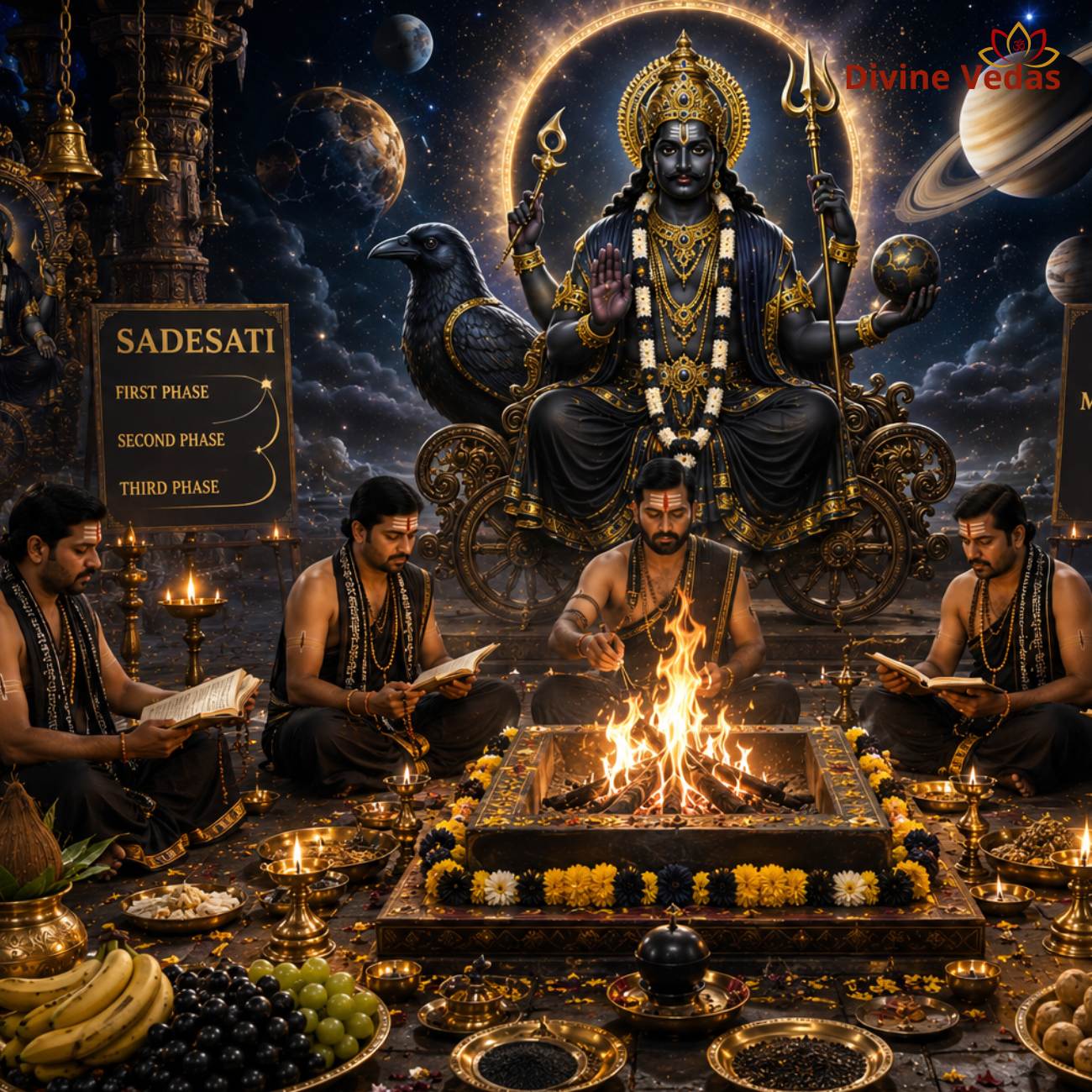 Shani Sade Sati Mantra Jaap and Yagna Online