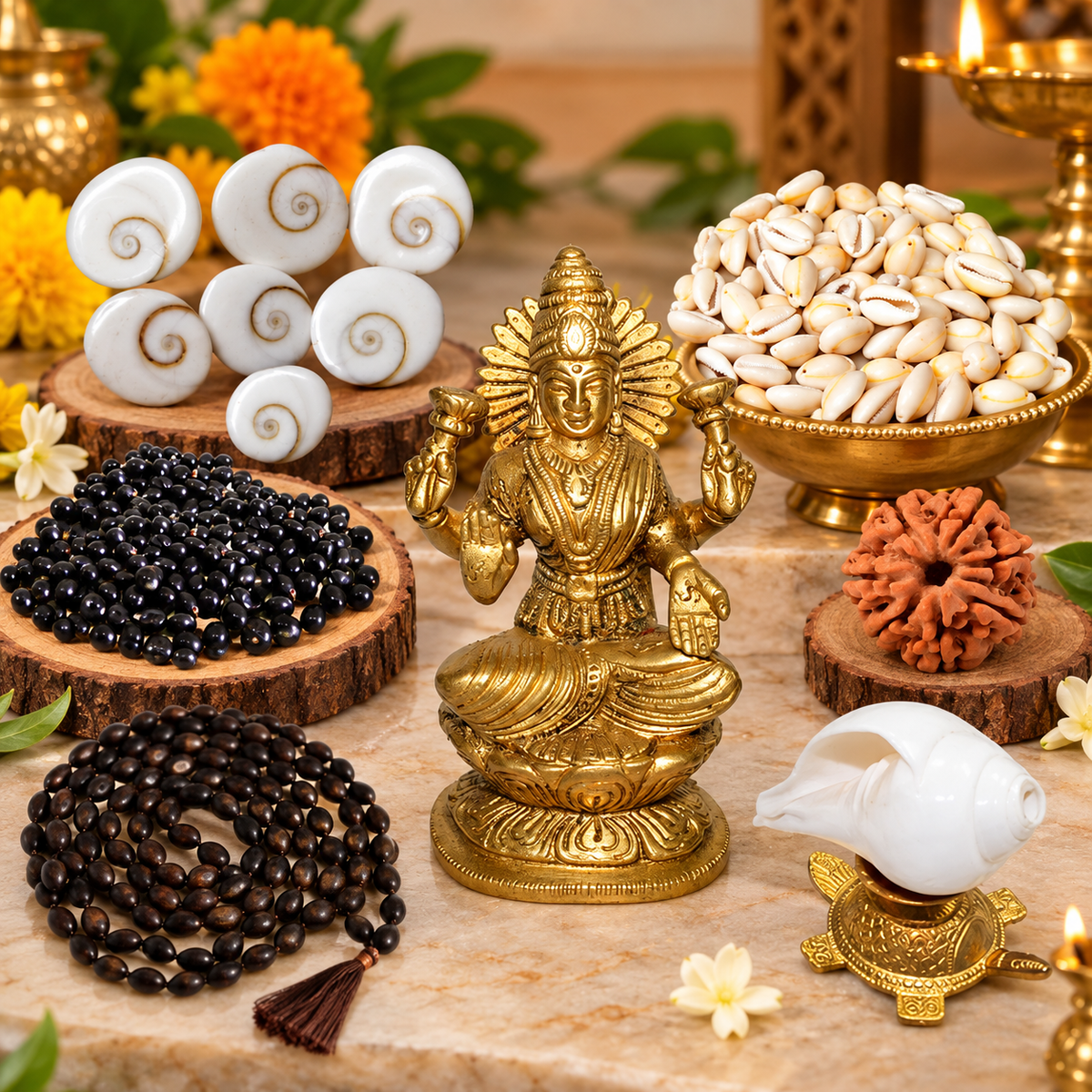 Spiritual Abundance Ritual Kit for Wealth, Happiness & Prosperity