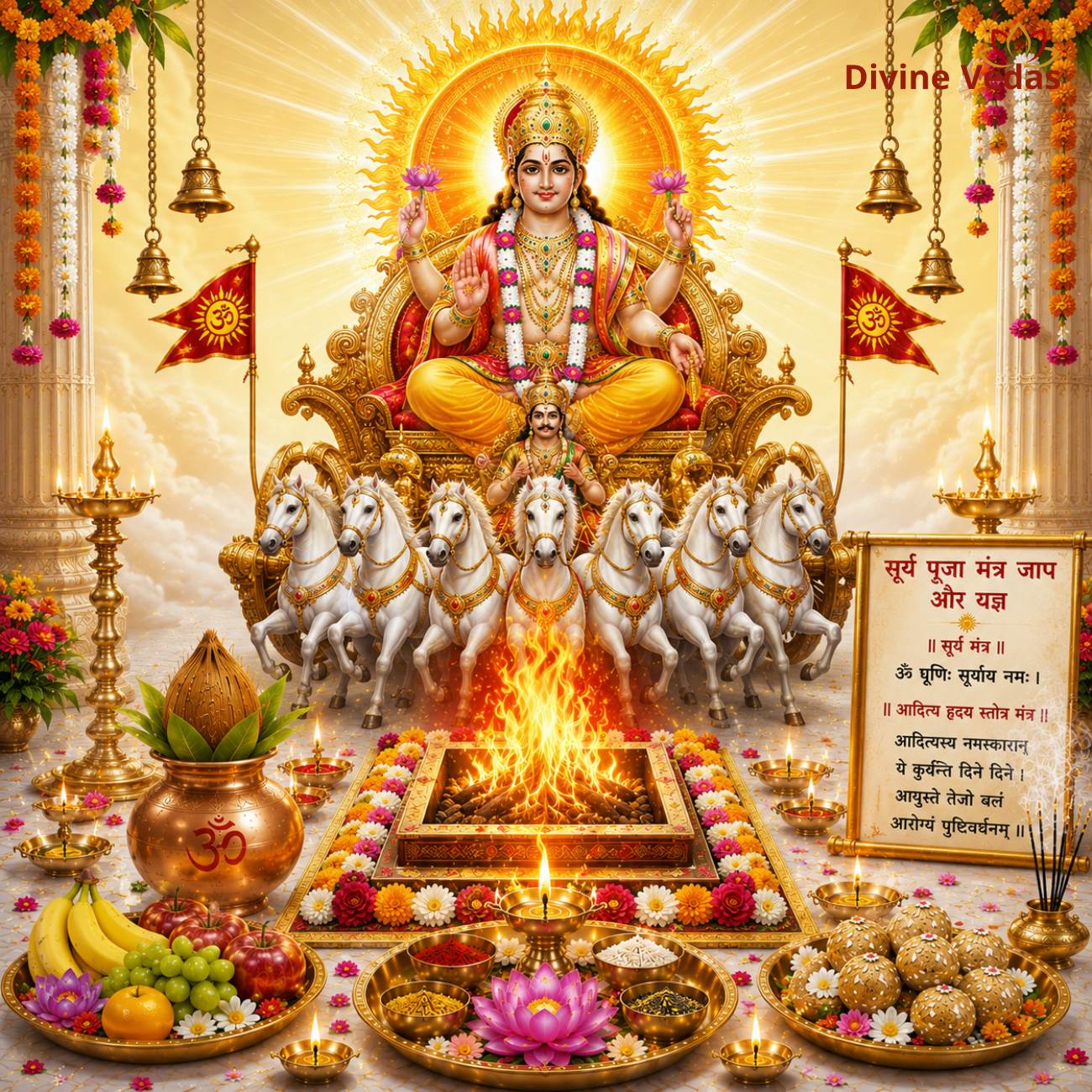 Surya Sun Grah Puja Mantra Japa and Yagna Online