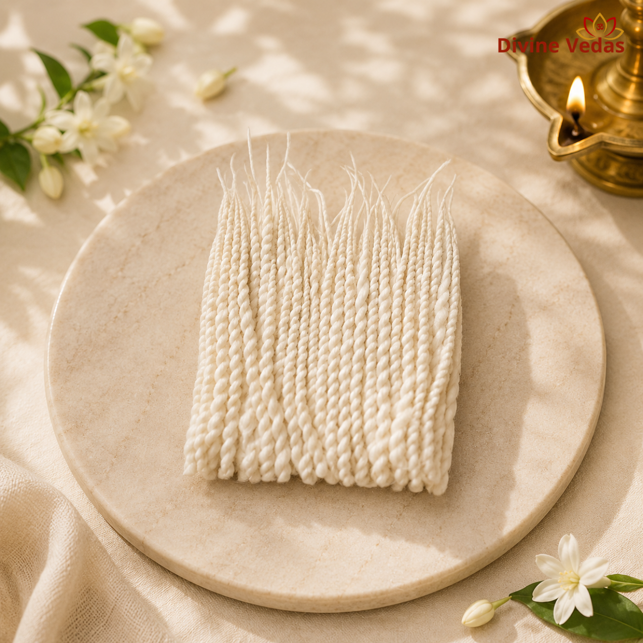 Twisted Cotton Wicks ( Long Batti )