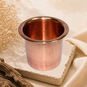 Copper Panchpatra for Holy Water & Puja Rituals | Divine Vedas