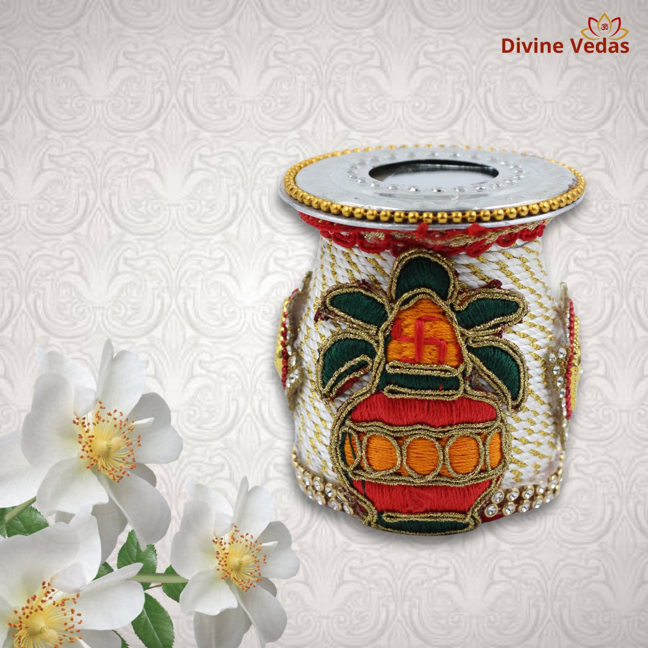 Lun Loti Tabudi – The Auspicious Vessel for Gujarati Wedding | Premium Ritual Set