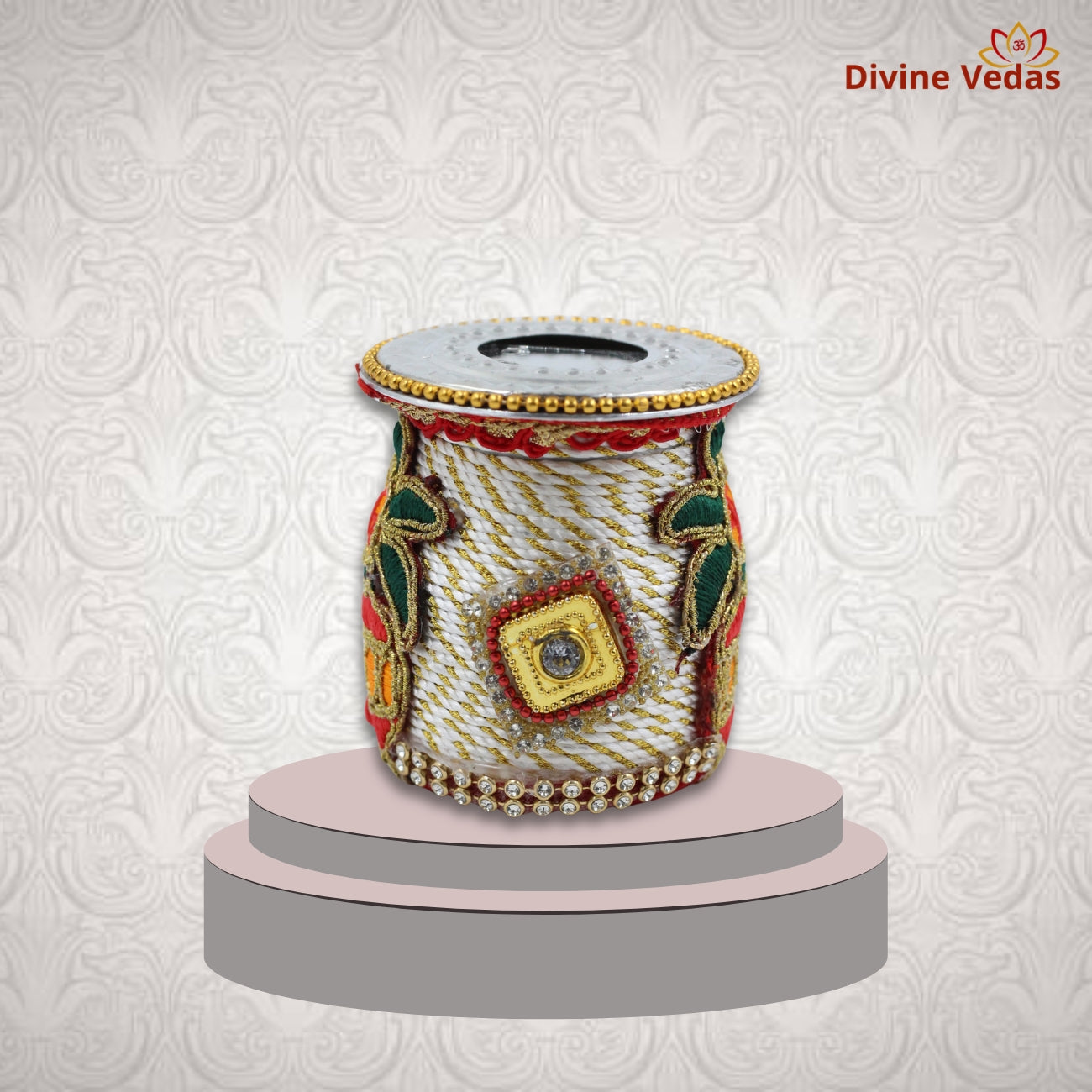 Lun Loti Tabudi – The Auspicious Vessel for Gujarati Wedding | Premium Ritual Set