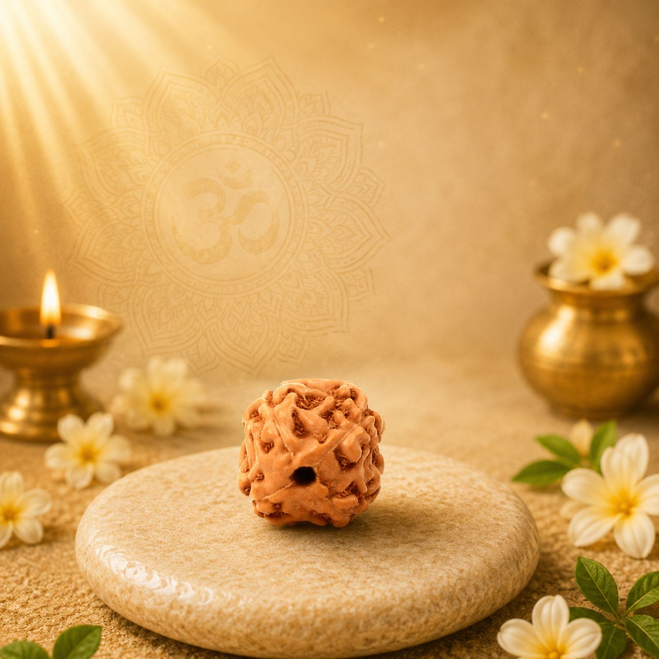4 Mukhi Rudraksha from Java Loose Bead | Original Four Mukhi Rudraksha