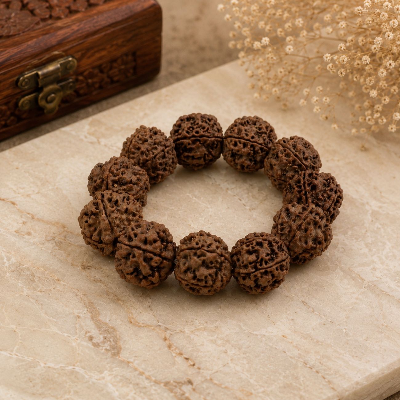 5 Mukhi Rudraksha Bracelet | Original Five Mukhi Rudraksha Bracelet