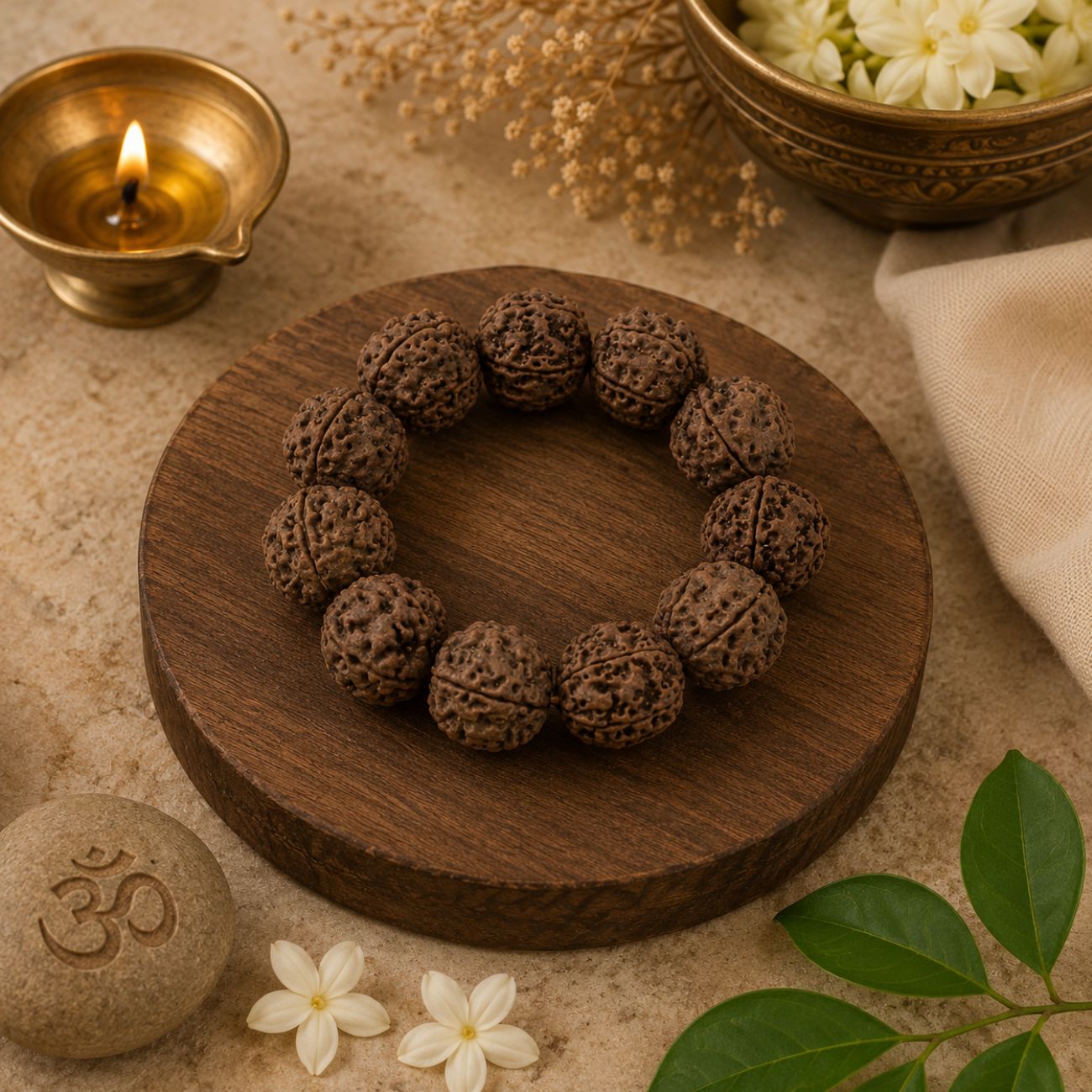 5 Mukhi Rudraksha Bracelet | Original Five Mukhi Rudraksha Bracelet