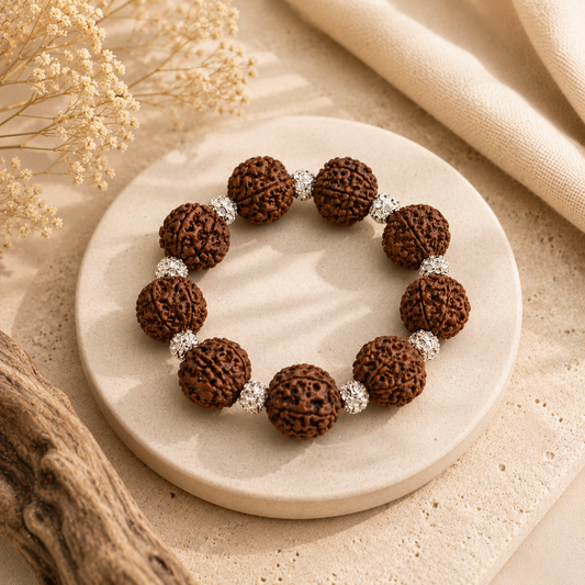 6 Mukhi Rudraksha Bracelet | Original Six Mukhi Rudraksha Bracelet