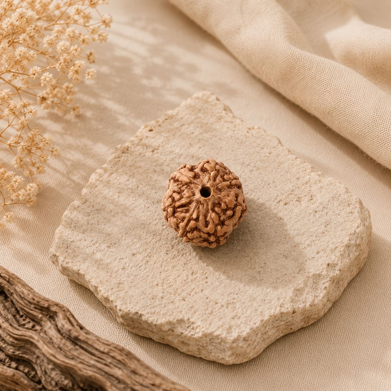 7 Mukhi Rudraksha from Java Loose Bead | Original Seven Mukhi Rudraksha