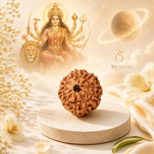 9 Mukhi Rudraksha from Java Loose Bead | Original Nine Mukhi Rudraksha