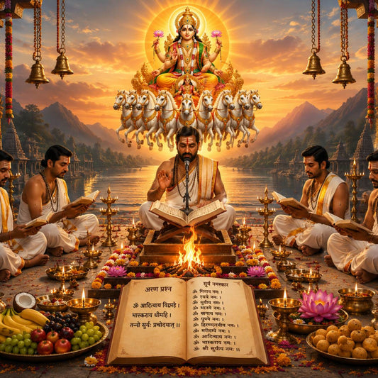 Aruna Prashna (Surya Namaskar) Recitation Puja Online