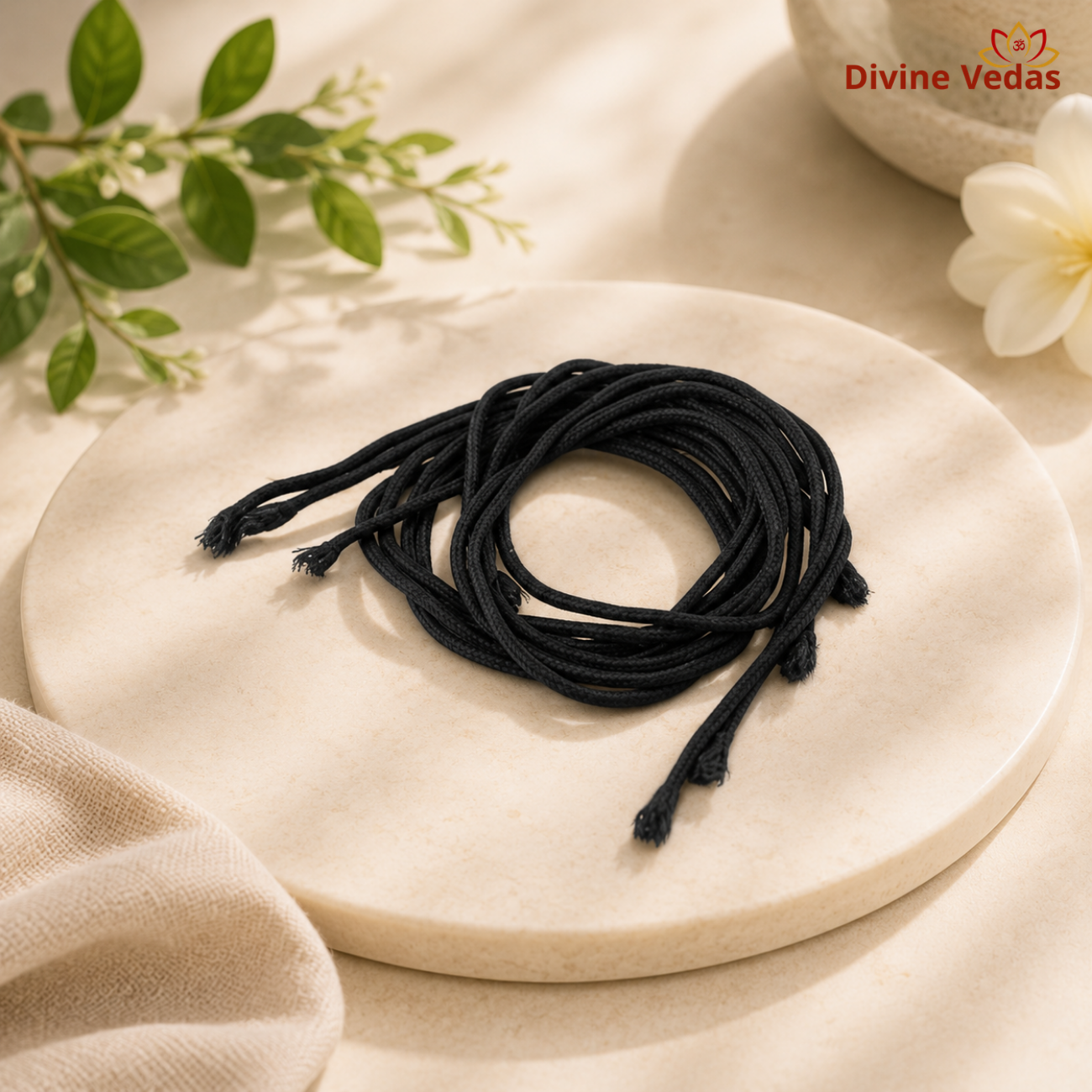 Black Thread for Pooja - 2mtrs