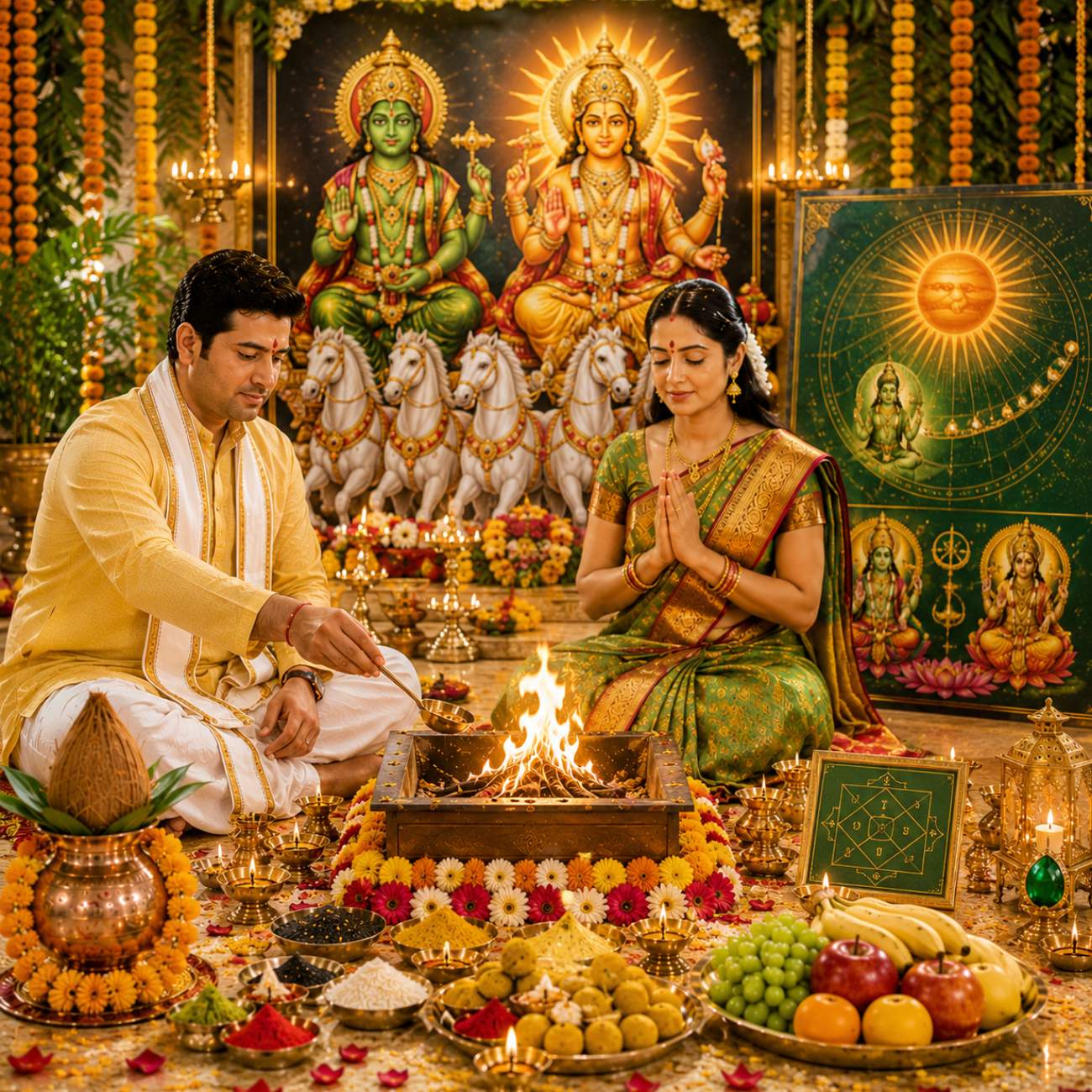 Budh Aditya Yog Kundli Puja Online