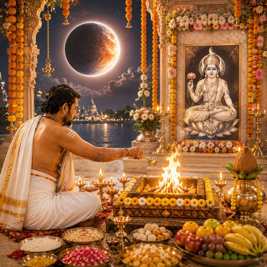 Chandra (Moon) Grahan Dosh Kundali Nivaran Puja Online