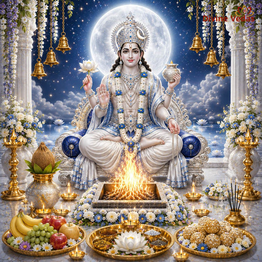 Chandra Moon Grah Puja Mantra Japa and Yagna Online