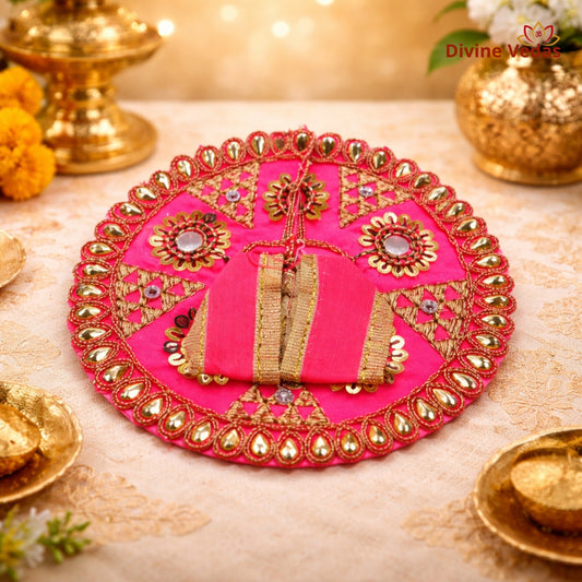 Divine Poshak for Laddu Gopal – Premium Krishna Ji Dress