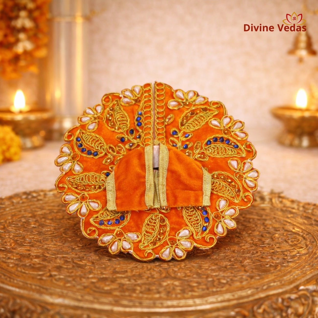 Embroidered Bal Gopal Designer Poshak