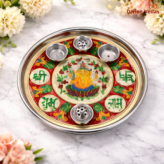 Ganesh Ji Pooja Aarti Thali