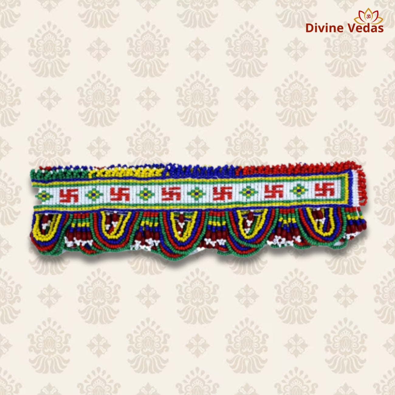 Handcrafted Moti Toran Door Hanging – Premium Pearl Bandarwal for Entrance Decor