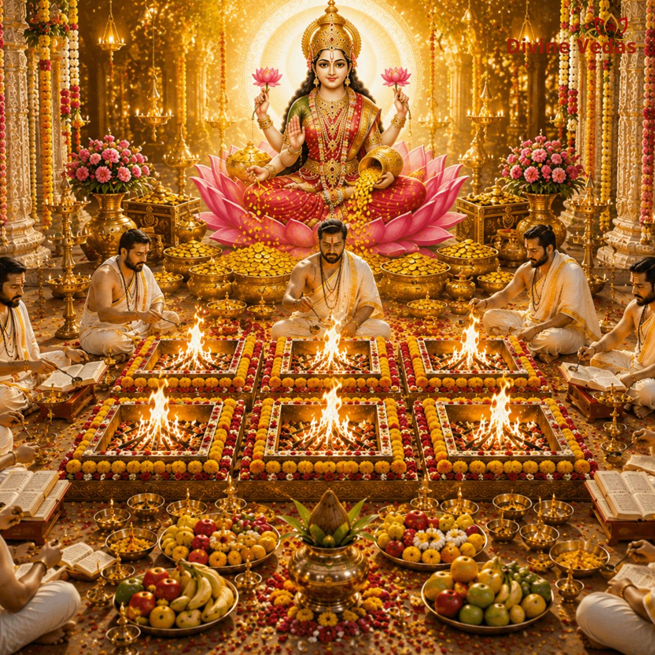 Kanakdhara Maha Anusthaan (9 Kunda Homa)