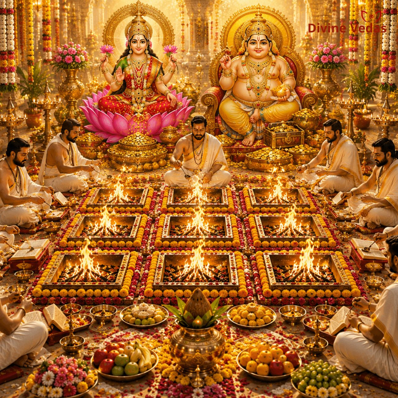 Lakshmi Kuber Maha Anusthaan (9 Kunda Homa)