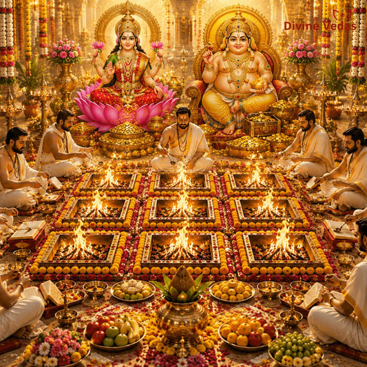 Lakshmi Kuber Maha Anusthaan (9 Kunda Homa)