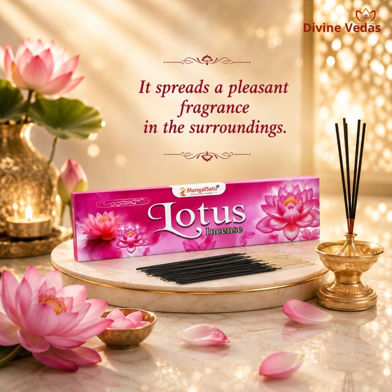 Lotus Incense Sticks Agarbatti