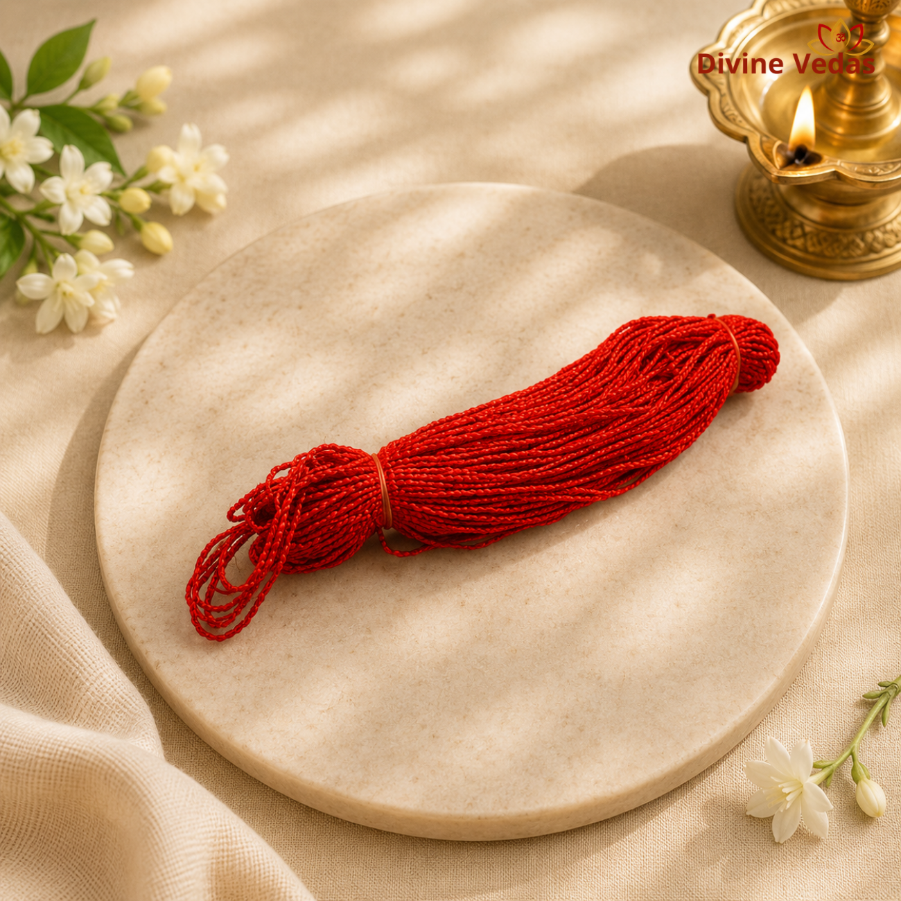 Red Thread for Pooja – 2 Meters