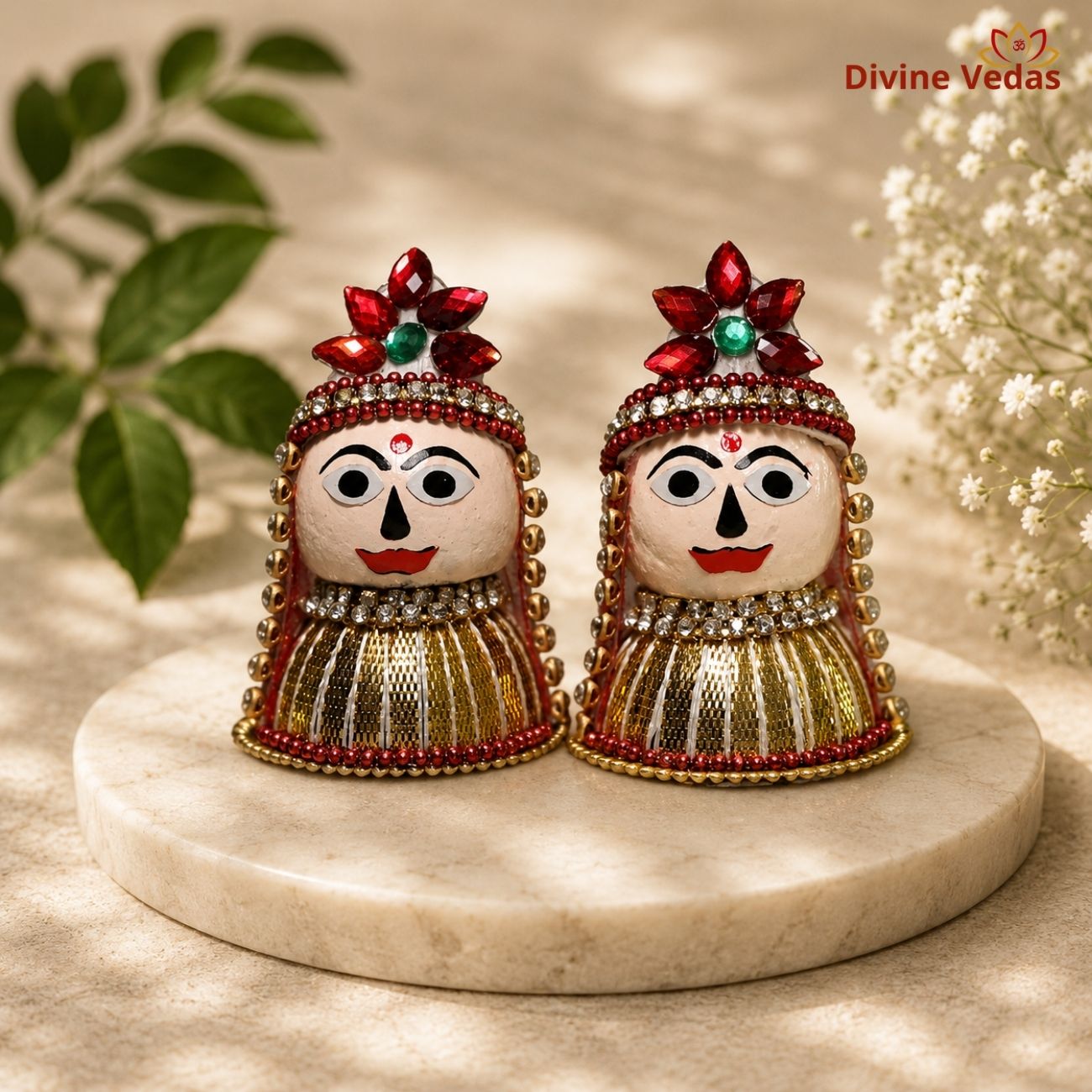 Riddhi Siddhi Decorative Supari for Pooja – 2pcs