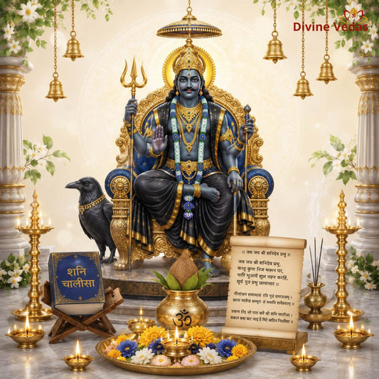 Lord Saturn Shani Chalisa Paath Online