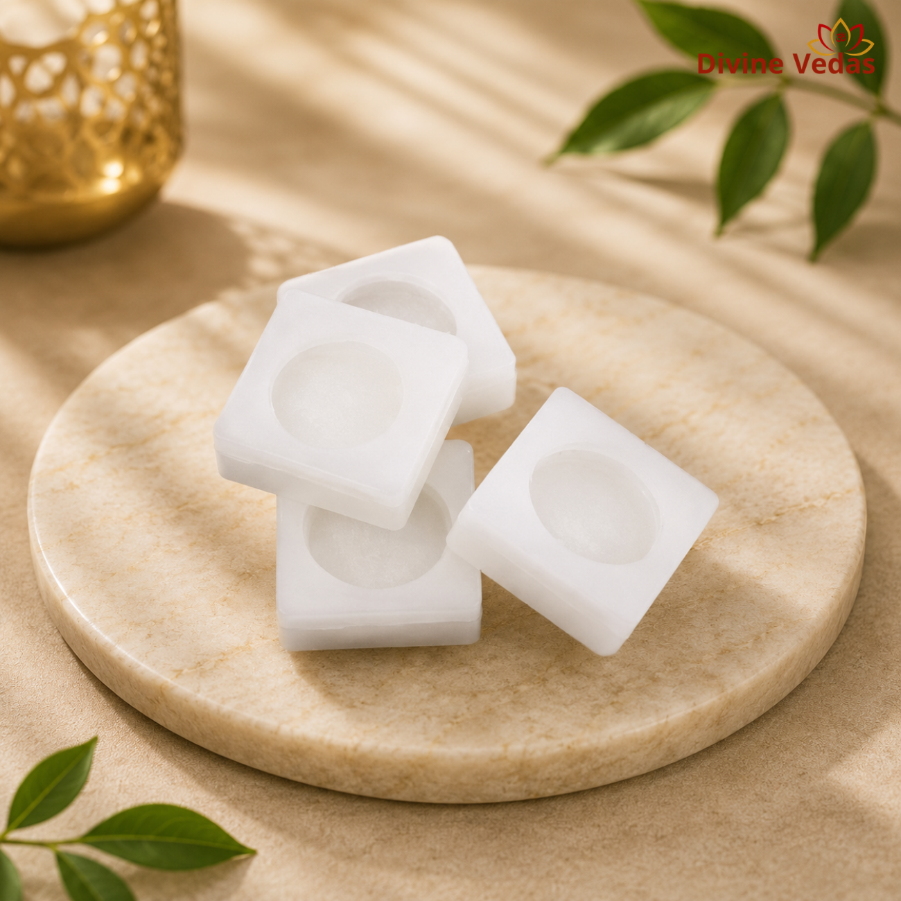 Square Kapoor (Camphor) for Puja – 100gms