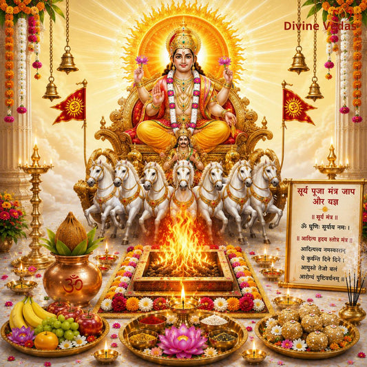 Surya Sun Grah Puja Mantra Japa and Yagna Online