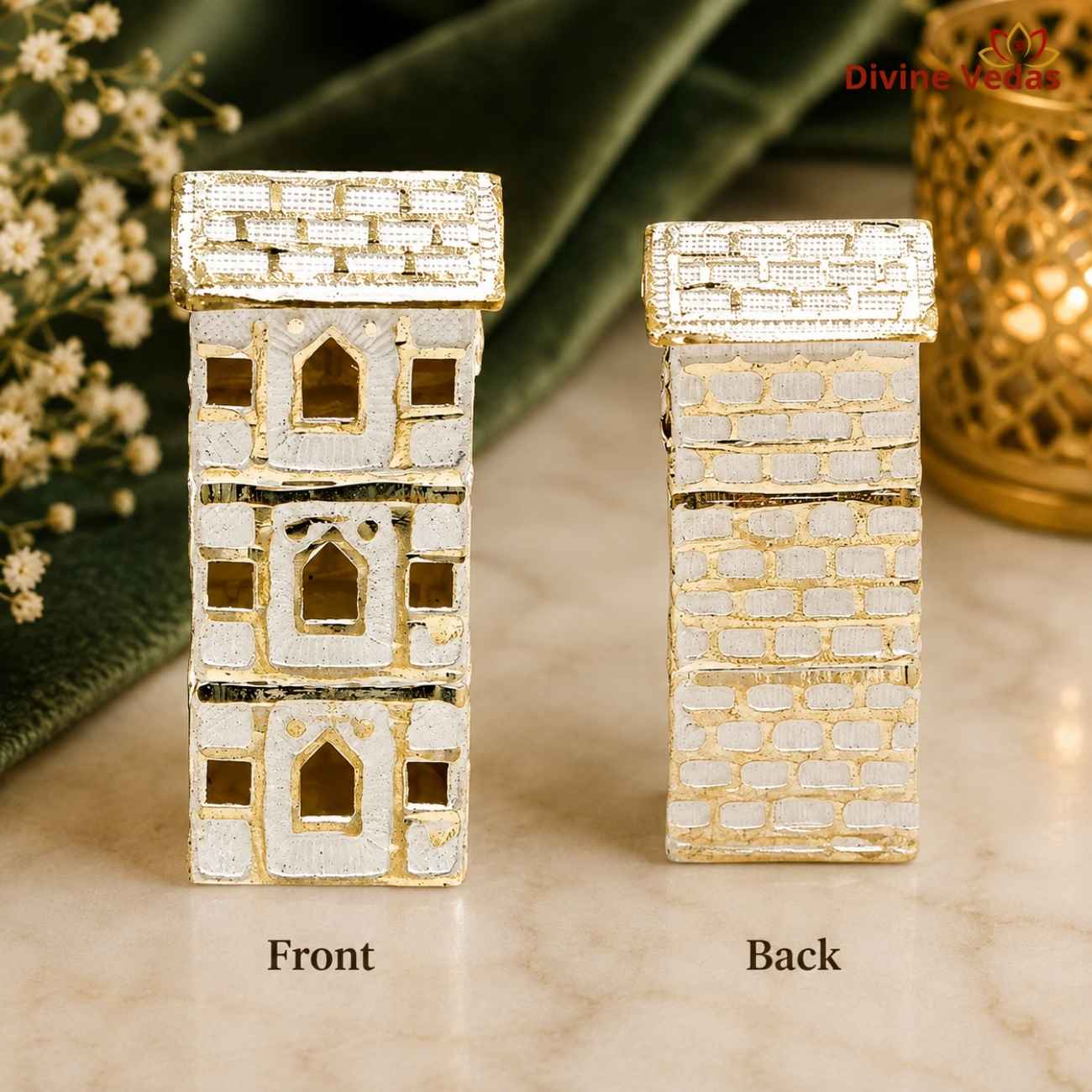 Vastu Home in Silver 30g | Silver House for Vastu & Gifting | Divine Vedas