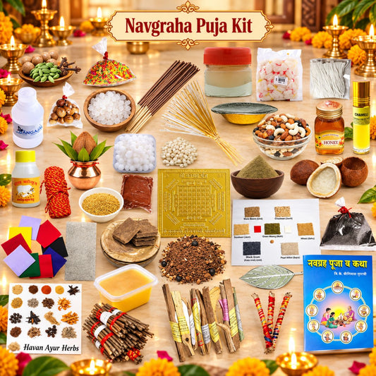 All-in-One Navgraha Puja Kit | Graha Shanti & Havan Samagri